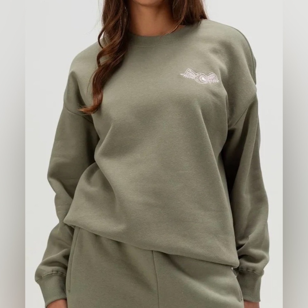 Von Dutch Embroidered Crewneck Sweatshirt